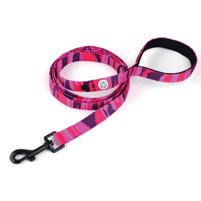 Guinzaglio per cani mimetico rosa