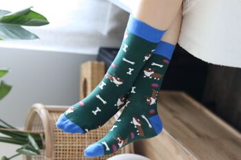 Chaussettes Chiens Corgi pour Enfants 2