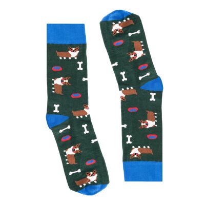 Corgi-Hunde-Socken