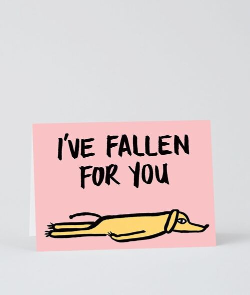 Love & Friendship Card - Fallen For You