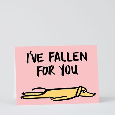 Carte d'amour et d'amitié - Fallen For You