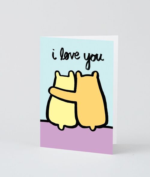 Love & Friendship Card - Love You Bears