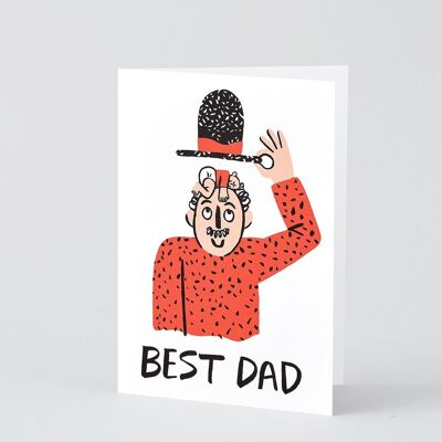 Carte de fête des pères - Meilleur papa