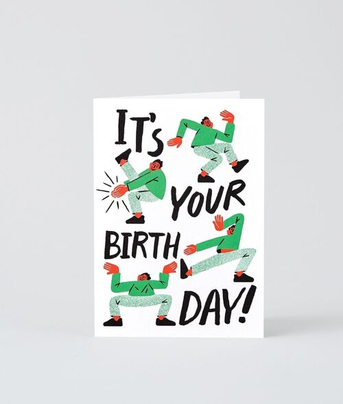 Happy Birthday Card - Birthday Dance