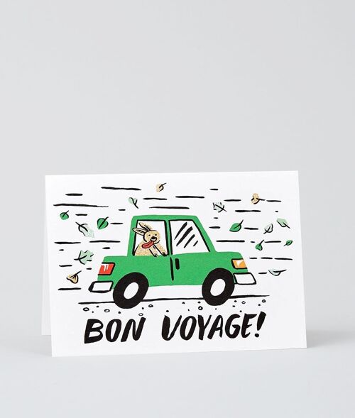 Congratulations & Encouragement - Bon Voyage