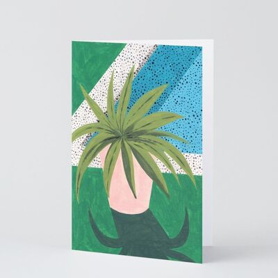 Art Greetings Card - Plant Study 2