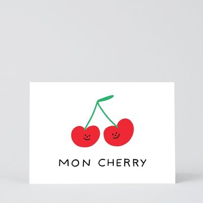 Tarjeta de amor y amistad - Mon Cherry
