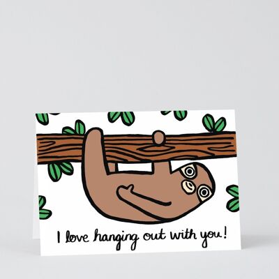 Love & Friendship Card - Hanging Out With You