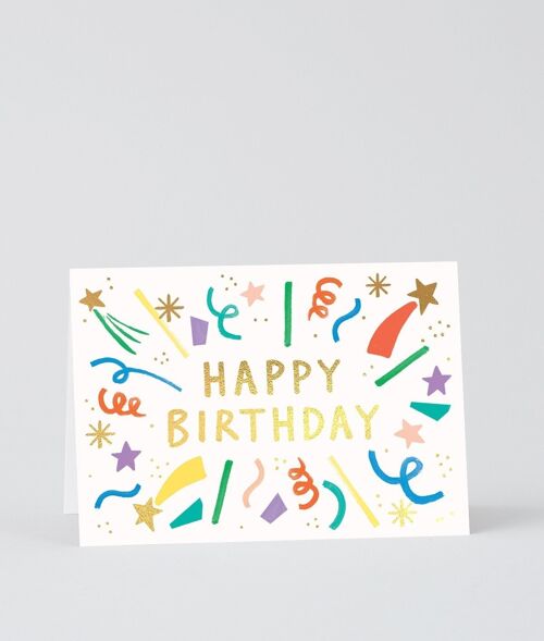 Happy Birthday Card - Happy Birthday Burst