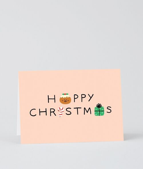 Christmas Greetings Card - Happy Christmas