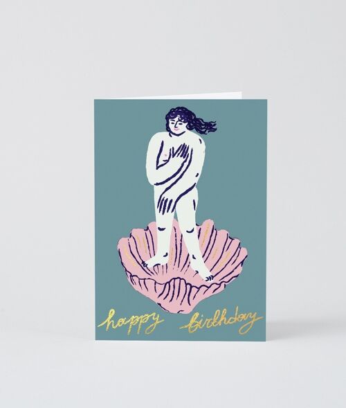 Happy Birthday Card - Venus