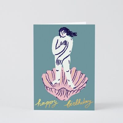 Tarjeta de feliz cumpleaños - Venus