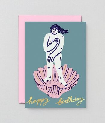 Carte Joyeux Anniversaire - Vénus 2