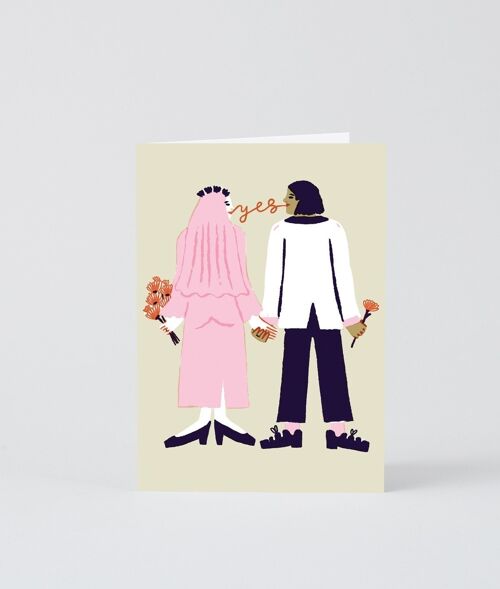 Wedding & Engagement Card - Say Yes
