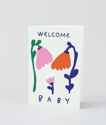 Carte Nouveau Bébé - Bienvenue Bébé 1