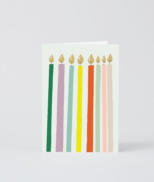 Happy Birthday Card - Birthday Candles