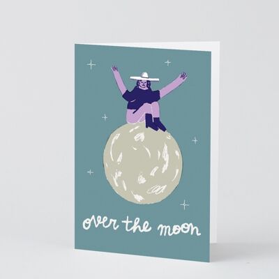 Félicitations et encouragements - Over the Moon