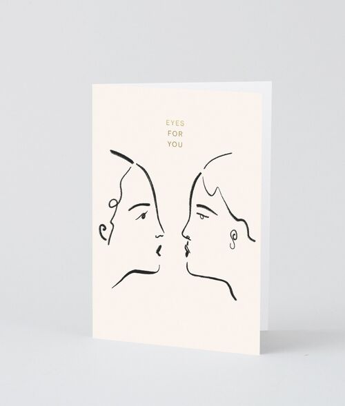 Love & Friendship Card - Eyes For You