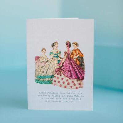 TokyoMilk Text Message Break Up Greeting Card