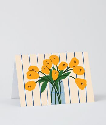 Carte de Voeux Art - Tulipes 1