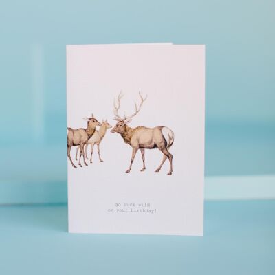 TokyoMilk Go Buck Wild Birthday Card