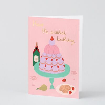 Happy Birthday Card - Sweetest Birthday