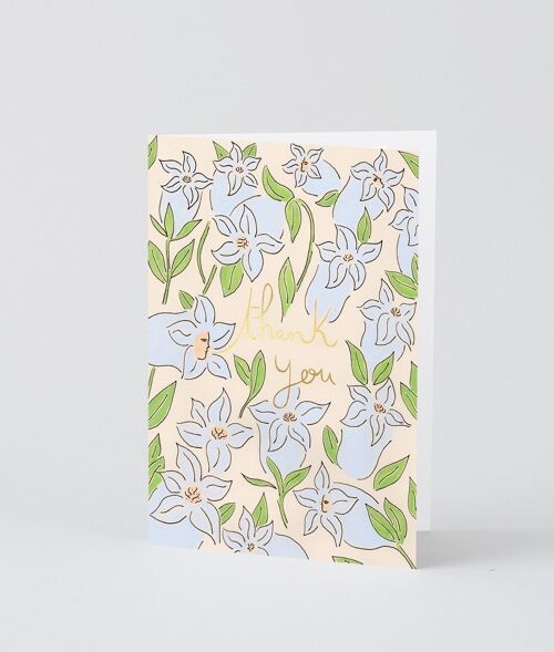 Thank You Card - Thank You Bluebells