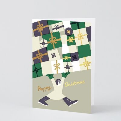 Christmas Greetings Card - Happy Christmas Presents