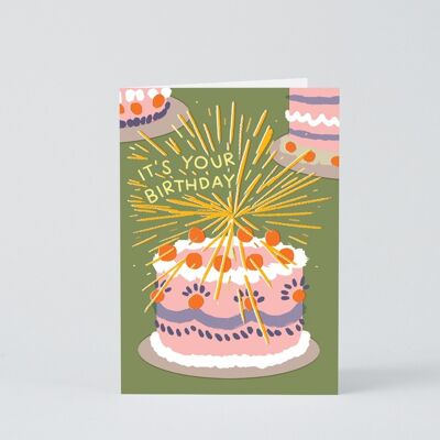 Alles Gute zum Geburtstagskarte – es ist dein Geburtstag