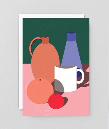 Carte de Voeux Art - Objets & Oranges 2