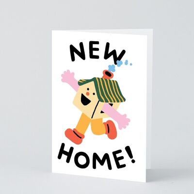 Nueva tarjeta de hogar - Casa feliz