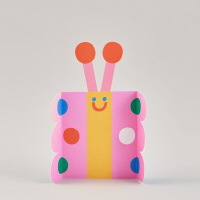 Happy Birthday Kinder-Klappkarte – Schmetterlings-Klappkarte