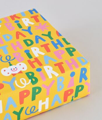 Papier Cadeau Enfant - Cadeau Joyeux Anniversaire 2