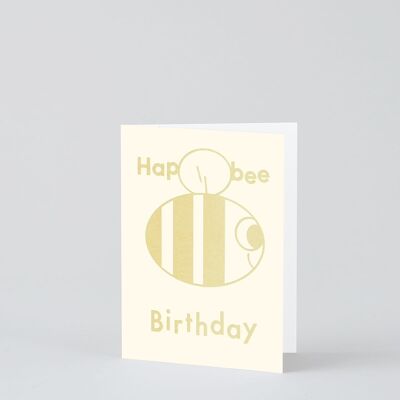 Mini Tarjeta de Cumpleaños - Cumpleaños Hap-Bee