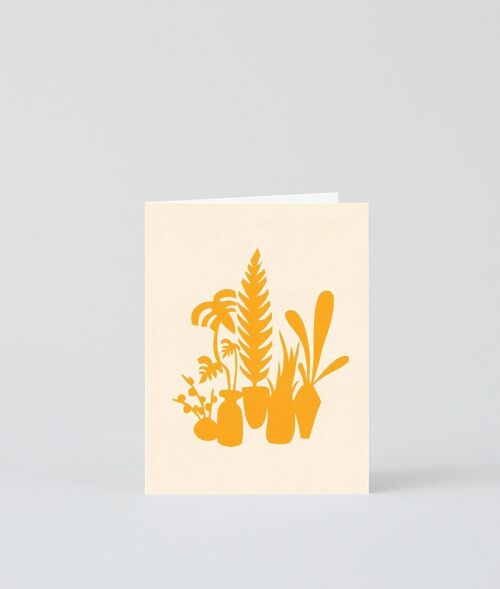 Mini Card - Yellow Cluster