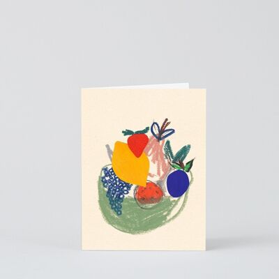 Mini Carte - Bol de Fruits