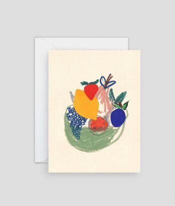 Mini Carte - Bol de Fruits 2