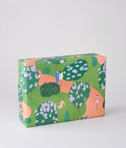 Gift Wrap - Lilac Park