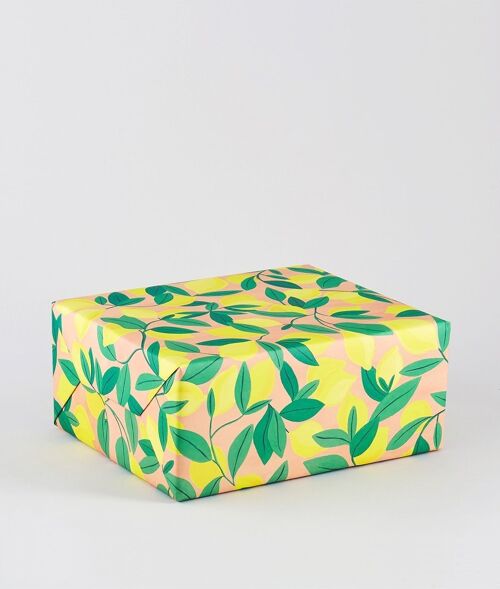 Gift Wrap - Lemons