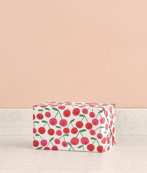 Gift Wrap - Cherries