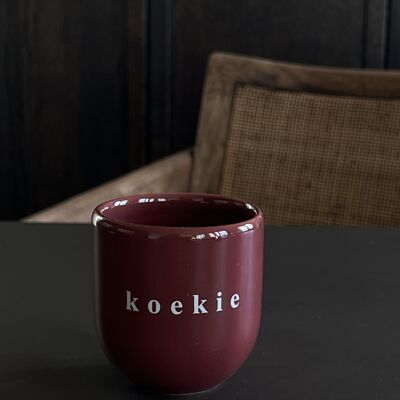 Sisi mug, Koekie