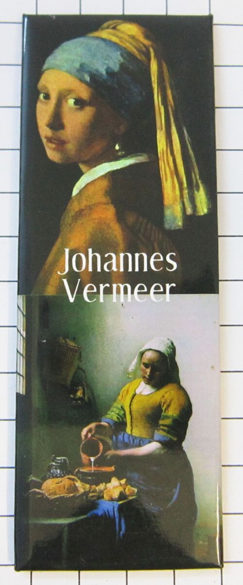 koelkastmagneet Johannes Vermeer