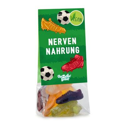 Bolsa de snacks nervio comida fruta chicle zapatillas veganas