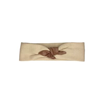 Lilac chestnut velvet headband