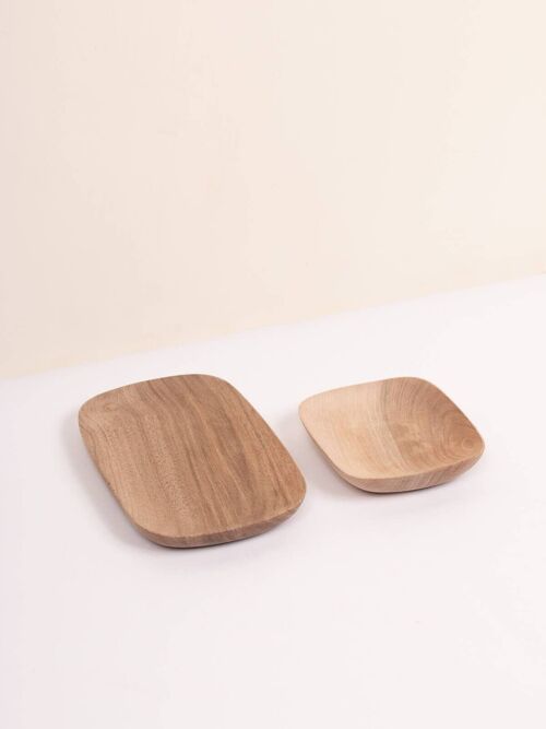 Walnut Wood Rectangle Dish