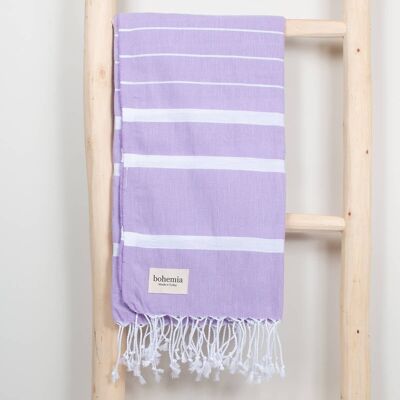 Serviette de Hammam Ibiza Summer, Lilas