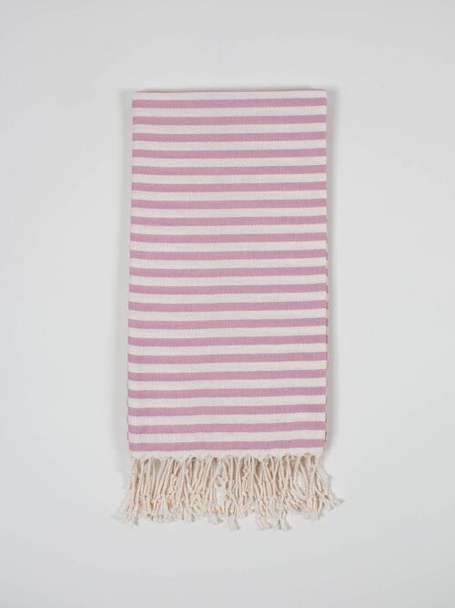 Sorrento Hammam Towel, Vintage Pink