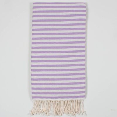 Asciugamano Hammam Sorrento, lilla