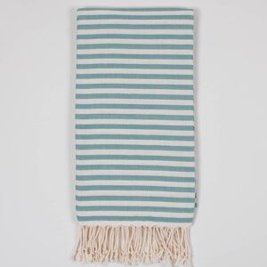 Serviette de Hammam Sorrento, Gris Vert