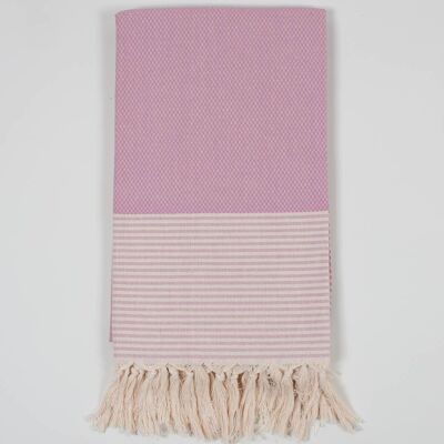 Serviette de Hammam Amalfi, Rose Vintage